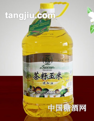 蘇仙茶籽玉米調和油5L