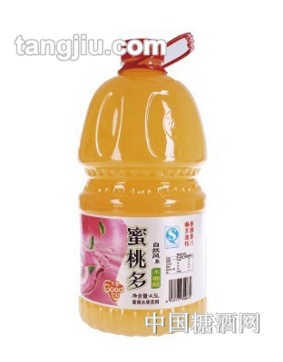 吉派蜜桃多水果飲料4.5L