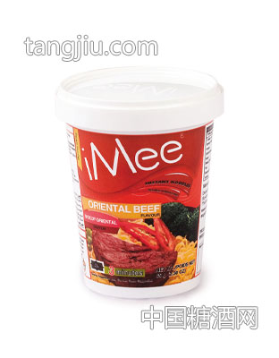 Oriental Beef instant noodles