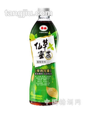 泰山仙草蜜茶500ml