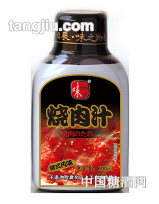 味之物語韓式燒肉汁190ml