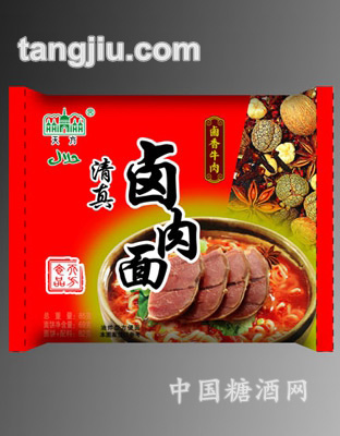 天方清真鹵肉面85g