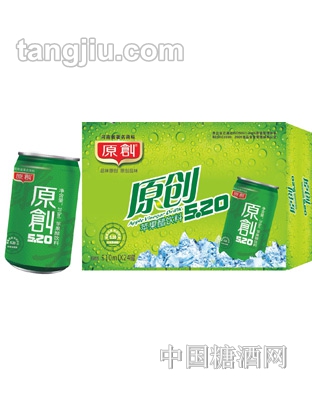 原創(chuàng)5.20易拉罐蘋果醋飲料310ml