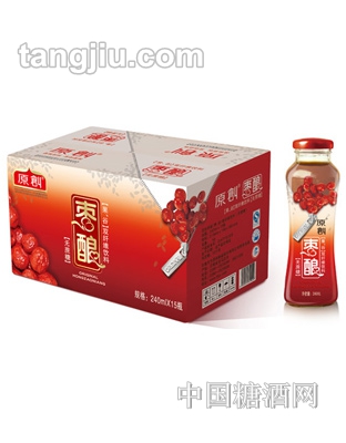 原創(chuàng)棗釀雙纖維飲料240ml