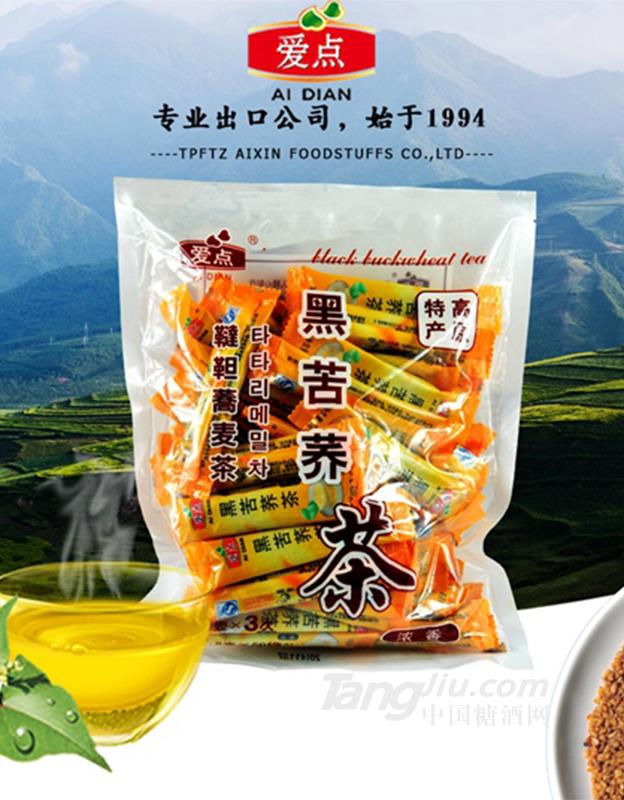 愛點(diǎn)黑苦蕎茶濃香袋-400g