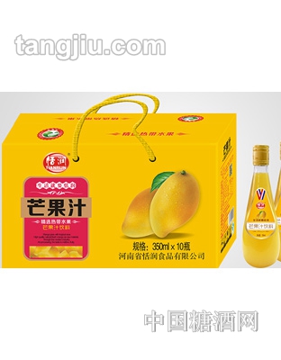 恬潤芒果汁飲料350ml