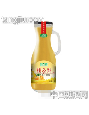 北大荒桃梨復(fù)合果汁飲料1.5L手柄瓶