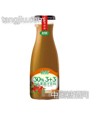 北大荒30%3+3復(fù)合果汁飲料1.5L