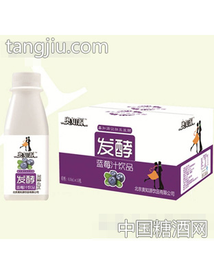 奧知源發(fā)酵藍莓汁飲料450mlx15瓶