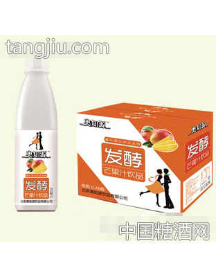 奧知源發(fā)酵芒果汁飲料1Lx6瓶