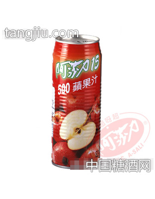 阿莎力水果飲料蘋(píng)果汁500ml