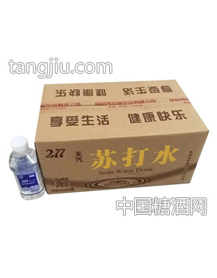 舒樂(lè)美無(wú)汽蘇打飲料350mlx24