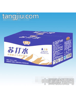 程寶檸檬味無氣蘇打飲料500mlX24