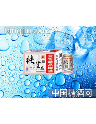 海潤(rùn)德純生態(tài)藍(lán)色精品啤酒330ml×24罐、50