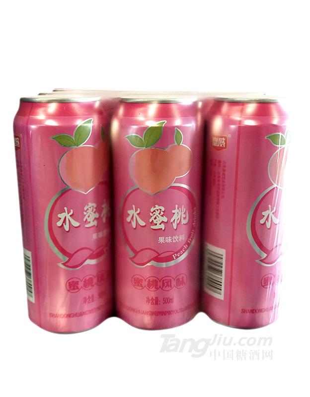 皇威水蜜桃風味果味飲料500ml