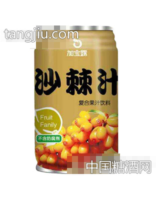 加寶露沙棘汁果汁飲料310ml