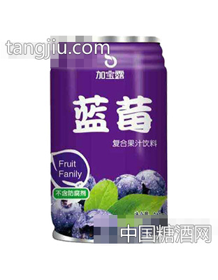 加寶露藍莓果汁飲料310ml