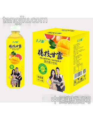 豐之源楊枝甘露果汁飲料1Lx6瓶