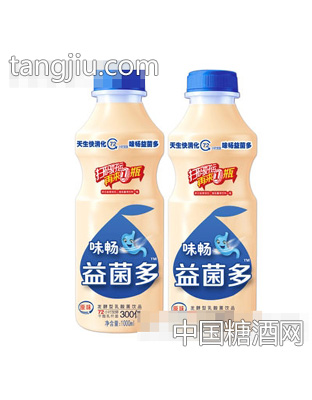 1000ml味暢益菌多乳酸菌飲品兩個并排