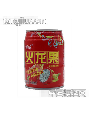 恒威火龍果果粒果汁飲料248ml