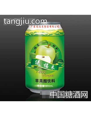 送福來蘋果醋飲料330ml