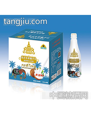 金滿灣泰式生榨椰子汁植物蛋白飲料1.25L