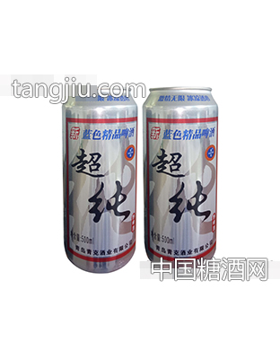 超純藍(lán)色精品啤酒500ML