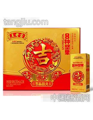 王老吉吉品固元8種堅(jiān)果谷物飲品250mlx12盒