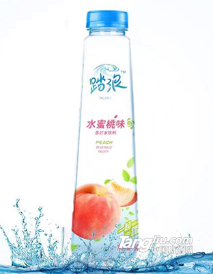 踏浪-水蜜桃蘇打水-500ml