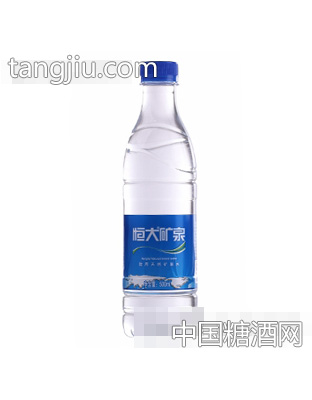 恒大礦泉飲用天然礦泉水500ml