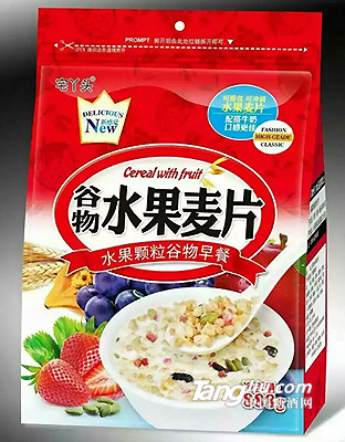 宅丫頭谷物水果麥片888g