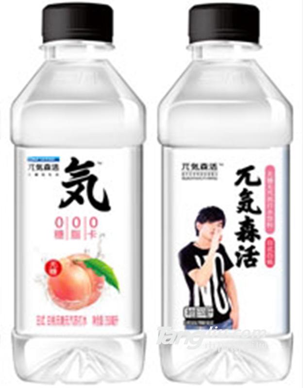 三九飲品無気森活日式白桃無糖無汽蘇打水350ml