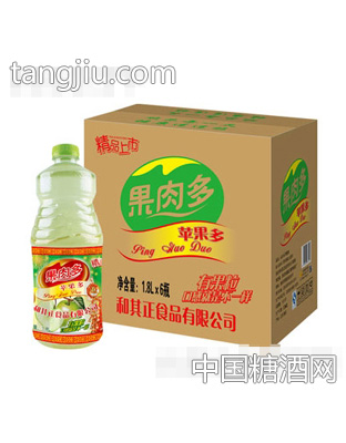 果肉多蘋(píng)果多1.8L×6瓶和其正