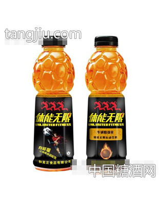 體能無(wú)限功能飲料600ml和其正