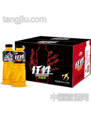 任性維生素運(yùn)動(dòng)飲料瑪咖型600mlx15瓶