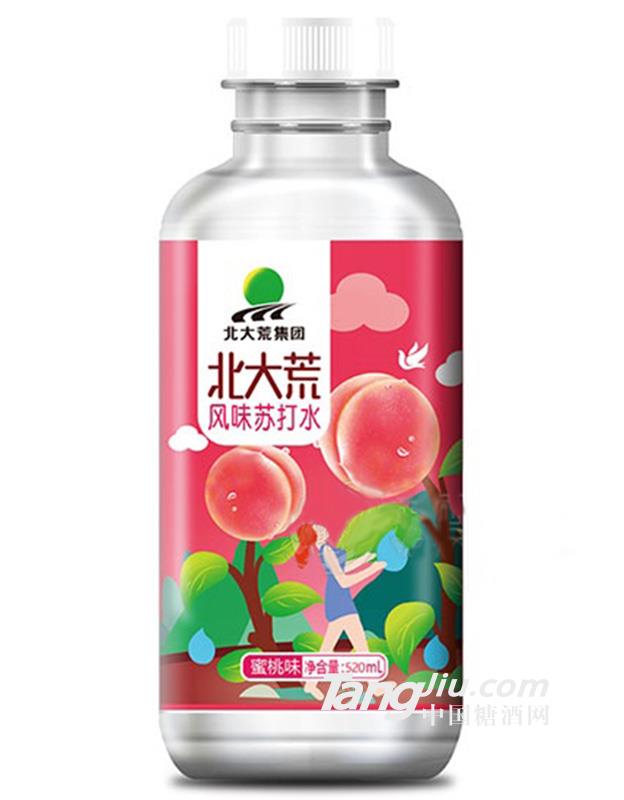 北大荒風(fēng)味蘇打水蜜桃味 520ML