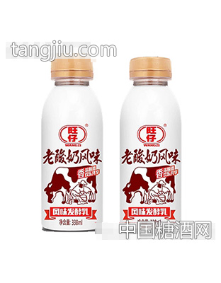 338ml旺仔老酸奶風(fēng)味發(fā)酵乳奶