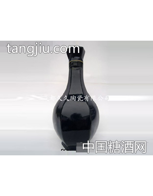 寶石藍(lán)六菱瓶500ml酒瓶