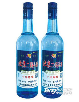 北京二鍋頭酒10年陳750ml