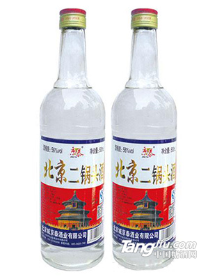 56°北京二鍋頭酒白瓶500ml