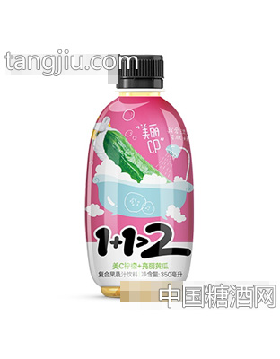 美麗cp亮麗黃瓜復(fù)合果蔬汁飲料350ml