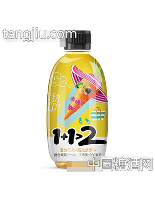 活力CP胡蘿卜復(fù)合果蔬汁飲料350ml