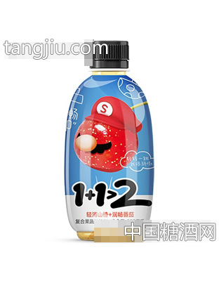 輕暢輕消山楂+潤(rùn)暢番茄復(fù)合果蔬汁飲料350ml