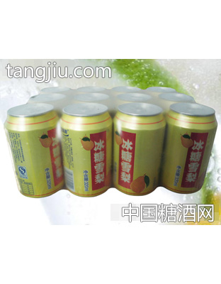 貝麗斯冰糖雪梨碳酸飲料12罐320ml