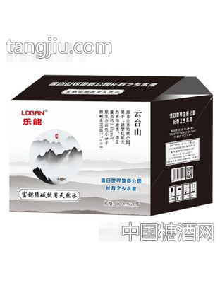 樂(lè)能富鍶弱堿飲用天然水500mlx20瓶