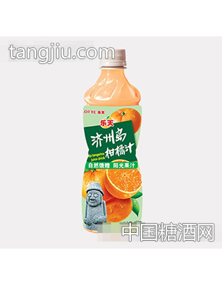 樂天柑橘味果汁450ml