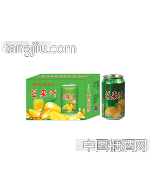 達(dá)利園芒果汁果味型飲料（綠箱）