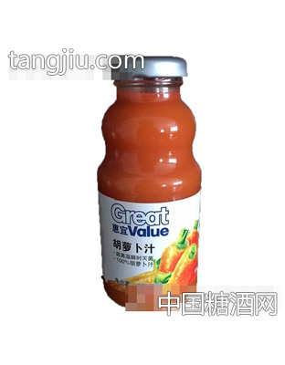 惠宜胡蘿卜汁250ml