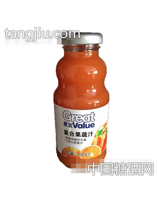 惠宜復(fù)合果蔬汁250ml