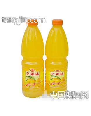 牛百歲芒果味果粒飲料1.5L